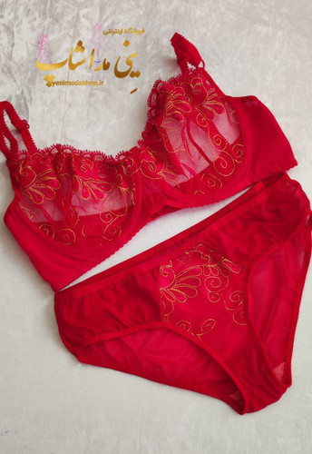 خرید قیمت و مشخصات ست لباس زیر زنانه توری