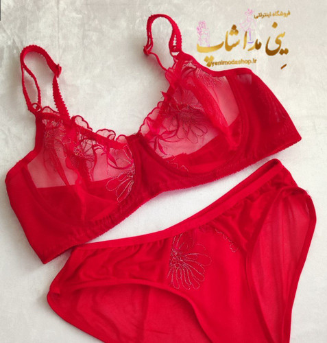 ست لباس زیر زنانه تورگاز فانتزی