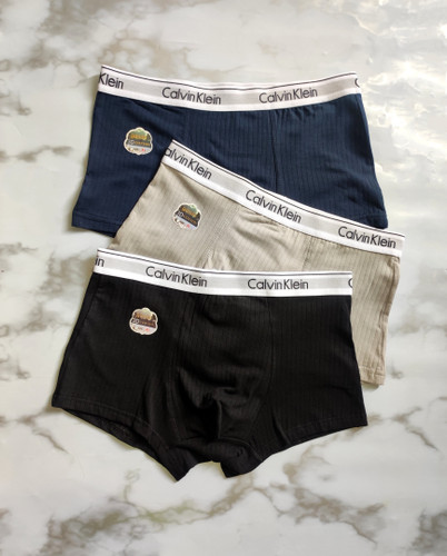 شورت نیم پا مردانه نخی کبریتی کلوین کلین