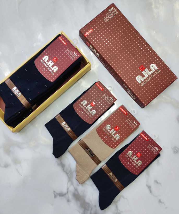 پک جوراب ۳ عددی مردانه عطر دار آنتی باکتریال