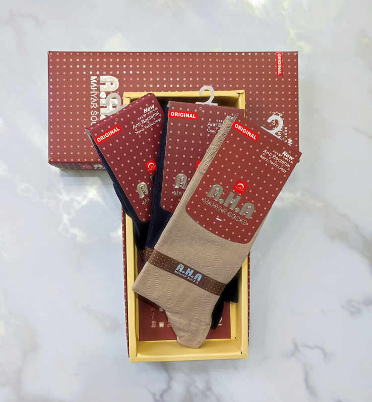 پک جوراب ۳ عددی مردانه عطر دار آنتی باکتریال